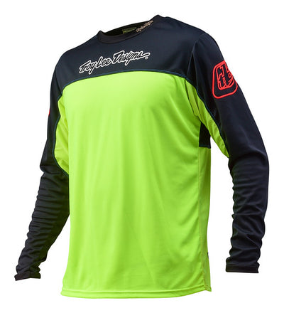Troy Lee 2016 Sprint BMX Race Jersey-Fluorescent Yellow