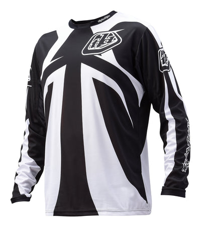 Troy Lee 2016 Sprint Reflex BMX Race Jersey-Black/White