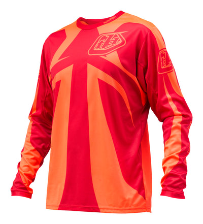 Troy Lee 2016 Sprint Reflex BMX Race Jersey-Rocket Red