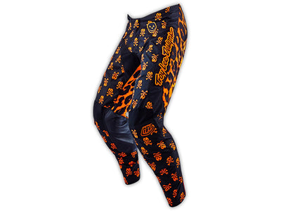 Troy Lee 2016 GP Pants-Anarchy Black/Fluorescent Orange