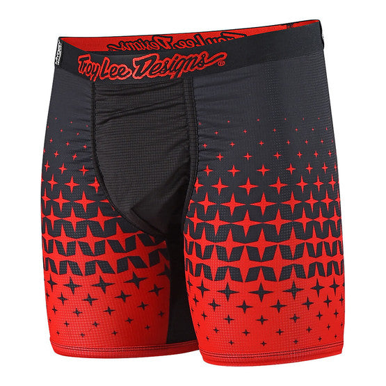 Troy Lee Designs BN3TH Underwear - Megaburst Cyan/ Black - 1