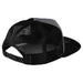 Troy Lee Designs Blockworks Snapback Hat-Graphite/Black - 2