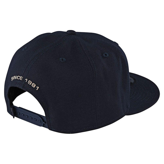 Troy Lee Designs Signature Snapback-Navy - 2