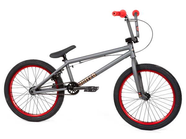 United Recruit RN2 BMX Bike-Gray/Red - 1