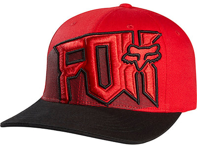 Fox Mental Power Hat-Red/Black-Large/X-Large