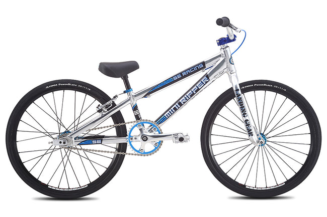 SE Racing Mini Ripper Bike-High Polish Silver - 1