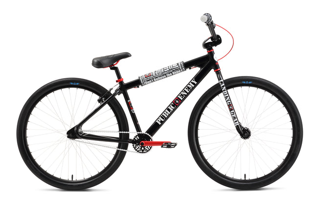 SE Racing Public Enemy Big Ripper 29&quot; BMX Freestyle Bike-PE Black - 1