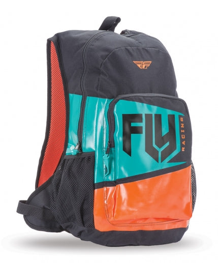 Fly Racing Jump Backpack-Teal/Orange - 1