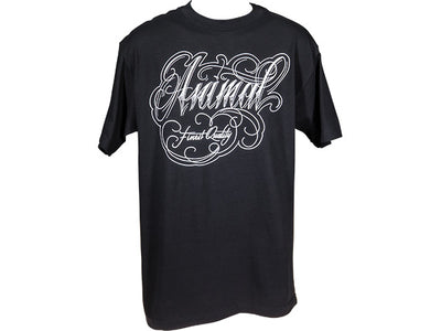 Animal Green Rose T-Shirt-Black/White