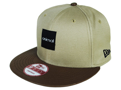 Animal Trail Mix Snapback Hat-Tan