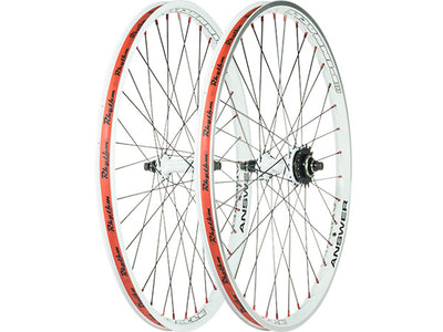 Custom Wheelset: Answer Pinnacle Rims with Answer Holeshot Hubs-24x1.75"