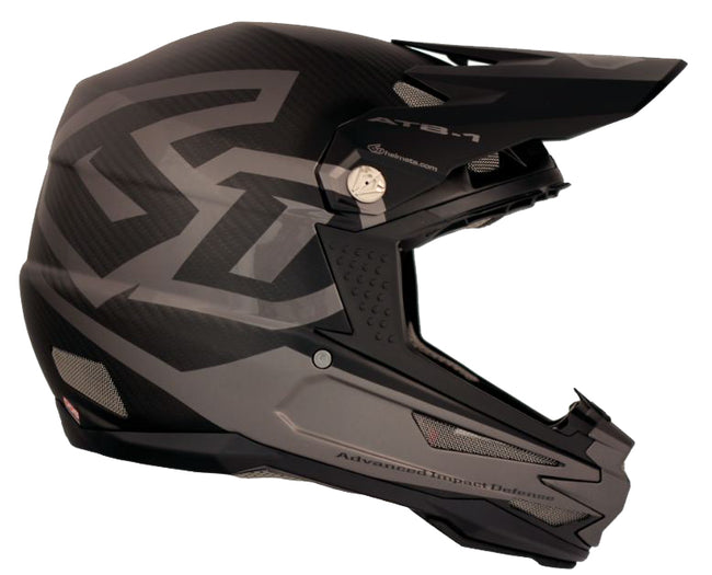 6D ATB-1 Carbon Macro Helmet-Black - 1