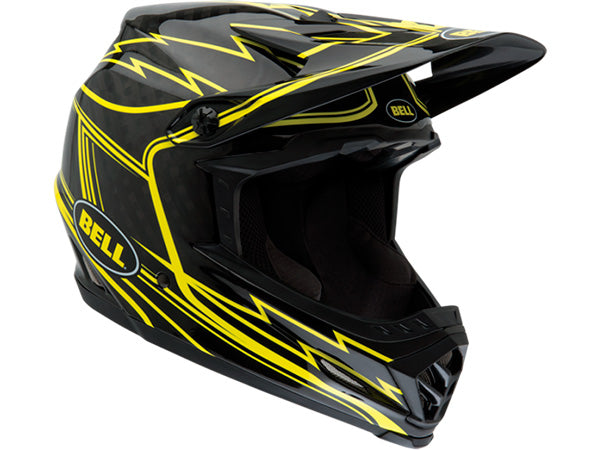 Bell Full-9 Carbon Helmet-Black/Yellow - 1