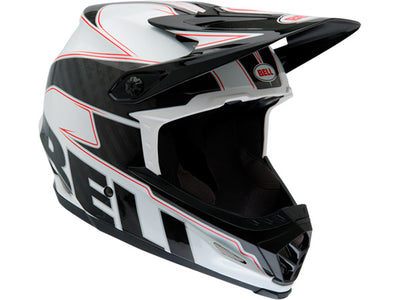 Bell Full-9 Carbon Helmet-White/Black