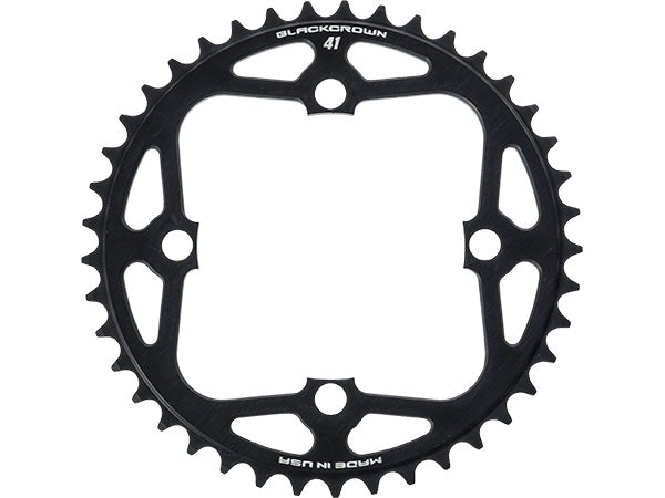 Black Crown Chainring-4-Bolt - 1