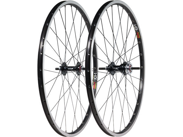 Black Ops Cassette Sun ICI1 Rims Expert Cruiser BMX Race Wheelset-24x1 3/8" - 1