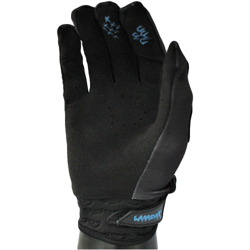 Corsa Warrior X BMX Race Gloves-Black/Blue - 2