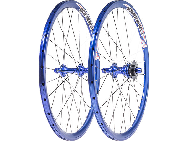 Bombshell Jet Cassette Expert BMX Race Wheelset-20x1 3/8" - 2