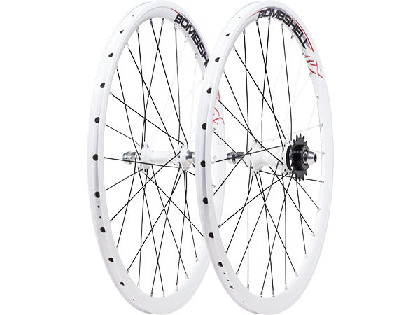 Bombshell Jet Cassette Expert BMX Race Wheelset-20x1 3/8" - 4