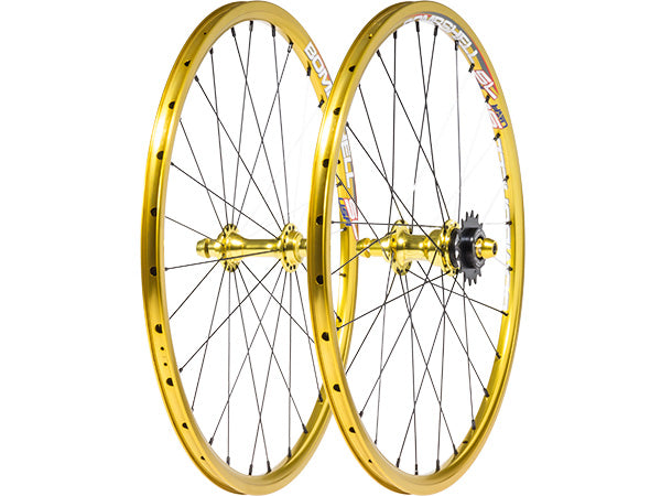 Bombshell Jet Cassette Mini BMX Race Wheelset-Mini-20x1 1/8" - 6