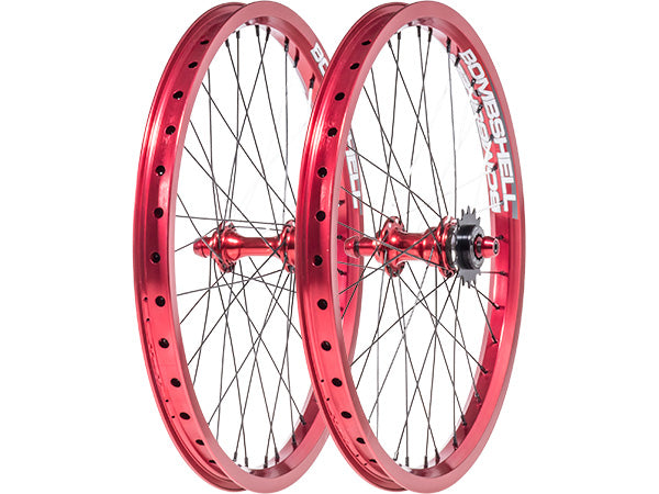 Bombshell Jet Cassette Pro BMX Race Wheelset-20x1.75" - 3