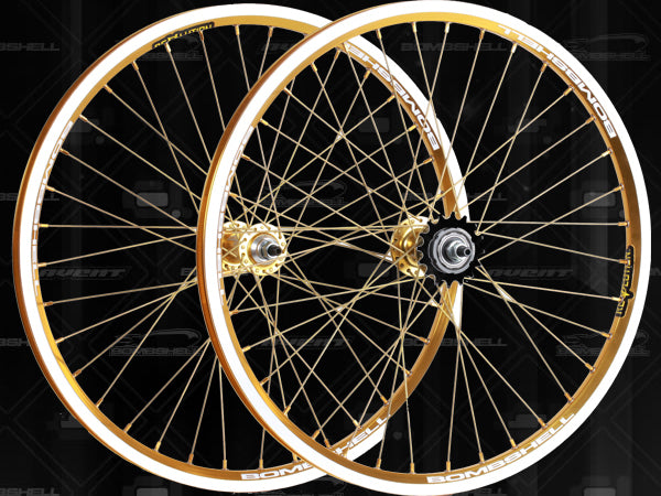 Bombshell Revolution Cassette Mini BMX Race Wheelset-20x1 1/8" - 1