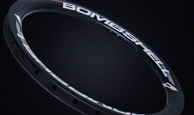 Bombshell CS Carbon Pro BMX Front Rim - 28H 20x1.75" - 1