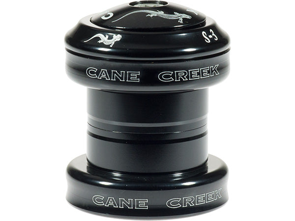 Cane Creek S3 Press-In Threadless Headset-Black-1 1/8" - 1