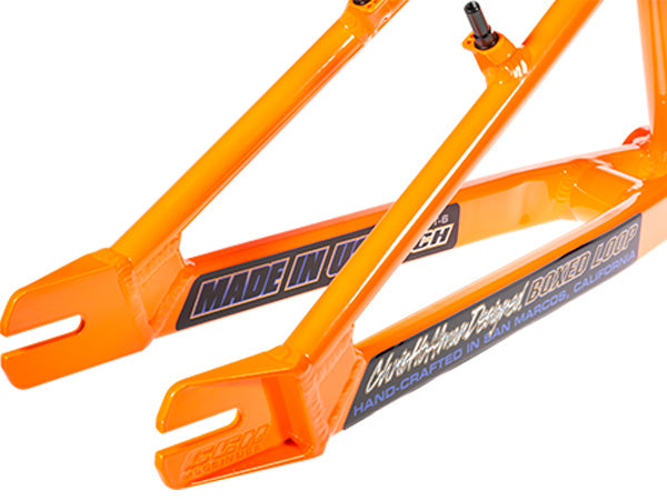 CCH Super Cup Aluminum BMX Race Frame-Fluorescent Orange - 6
