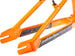 CCH Super Cup Aluminum BMX Race Frame-Fluorescent Orange - 6