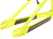 CCH Super Cup Aluminum BMX Race Frame-Fluorescent Yellow - 2