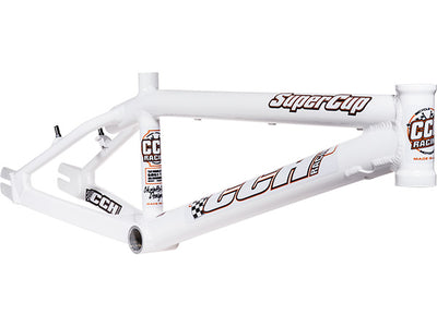 CCH Super Cup Aluminum BMX Race Frame-White