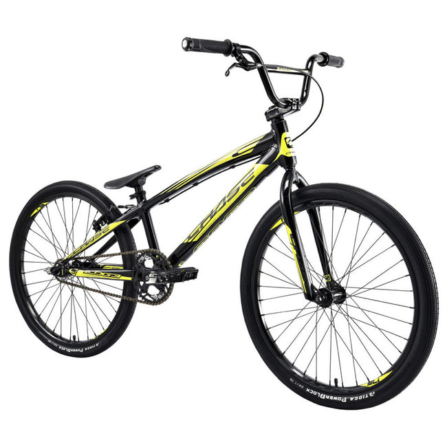 Chase Edge Cruiser 24&quot; BMX Bike-Black/Yellow - 2