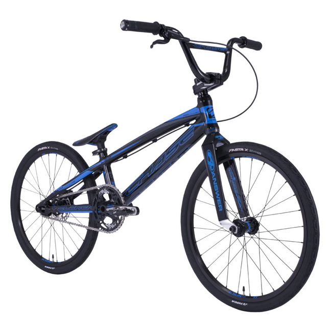 Chase Element Expert XL BMX Bike-Black/Blue - 10