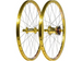 Bombshell BL Expert Plus BMX Race Wheelset-28H-20x1.50"-Gold - 2