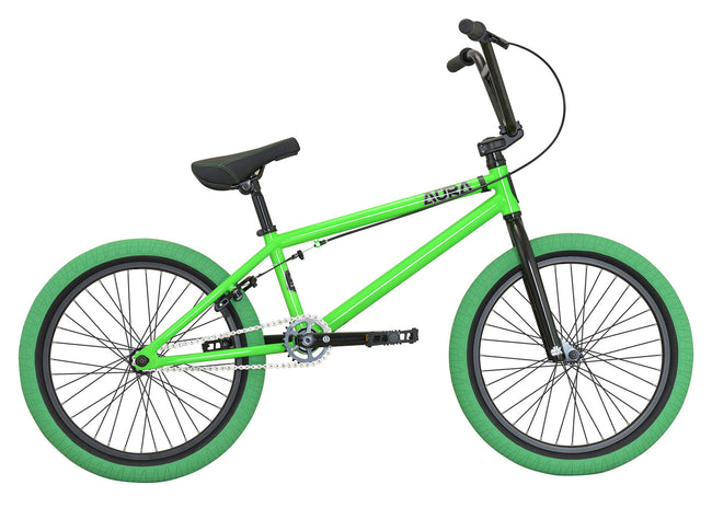 DK Aura 20&quot; BMX Bike-Green - 1