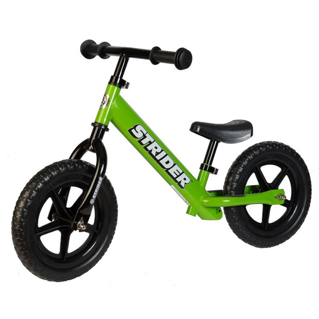 Strider Sport 12" Balance Push Bike-Green - 1