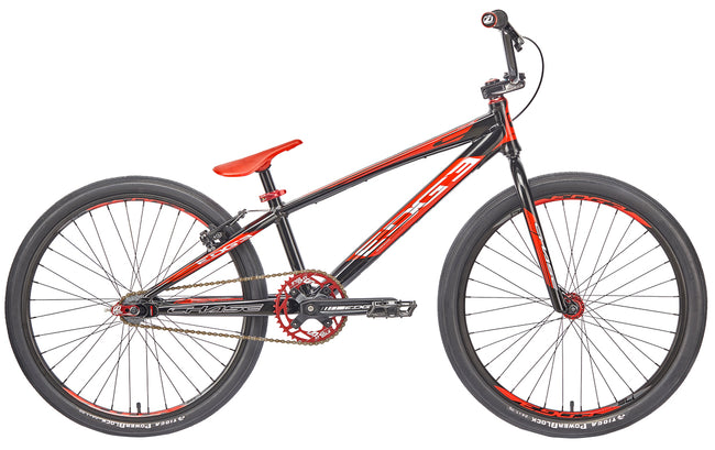 Chase Edge Pro Cruiser 24" BMX Race Bike-Black/Red - 1