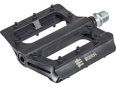 Ezra Flats Plastic Platform Pedals-Black