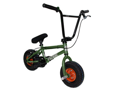 Fat Boy Mini BMX Bike The Assault Pro-Army Green
