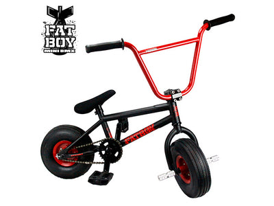 Fat Boy Mini BMX Bike The Assault Pro-Black/Red-OG