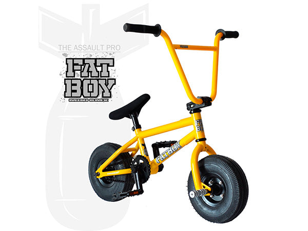 Fat Boy Mini BMX Bike The Assault Pro-Gold - 1