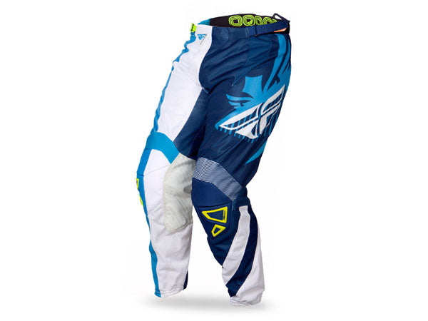 Fly Racing 2014 Kinetic Mesh Race Pants-Blue/Navy - 2