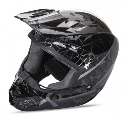 Fly 2018 Kinetic Crux Helmet-Black