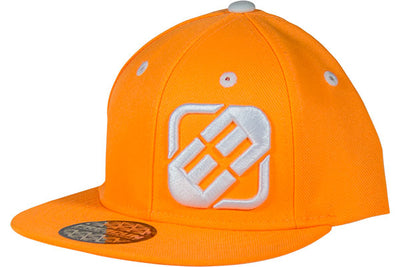 Freegun Men's Hat-Orange w/White Logo
