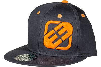 Freegun Men's Hat-Grey w/Orange Logo