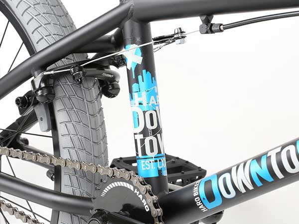 Haro Downtown 19.5"TT Bike-Matte Black - 4