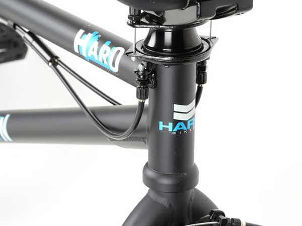 Haro Downtown DLX 19.5"TT Bike-Matte Black - 4