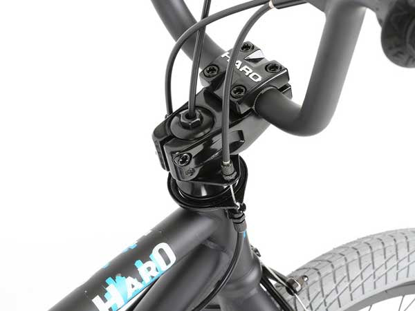 Haro Downtown DLX 19.5"TT Bike-Matte Black - 2