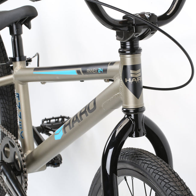 Haro Annex 24&quot; BMX Race Bike-Matte Granite - 3